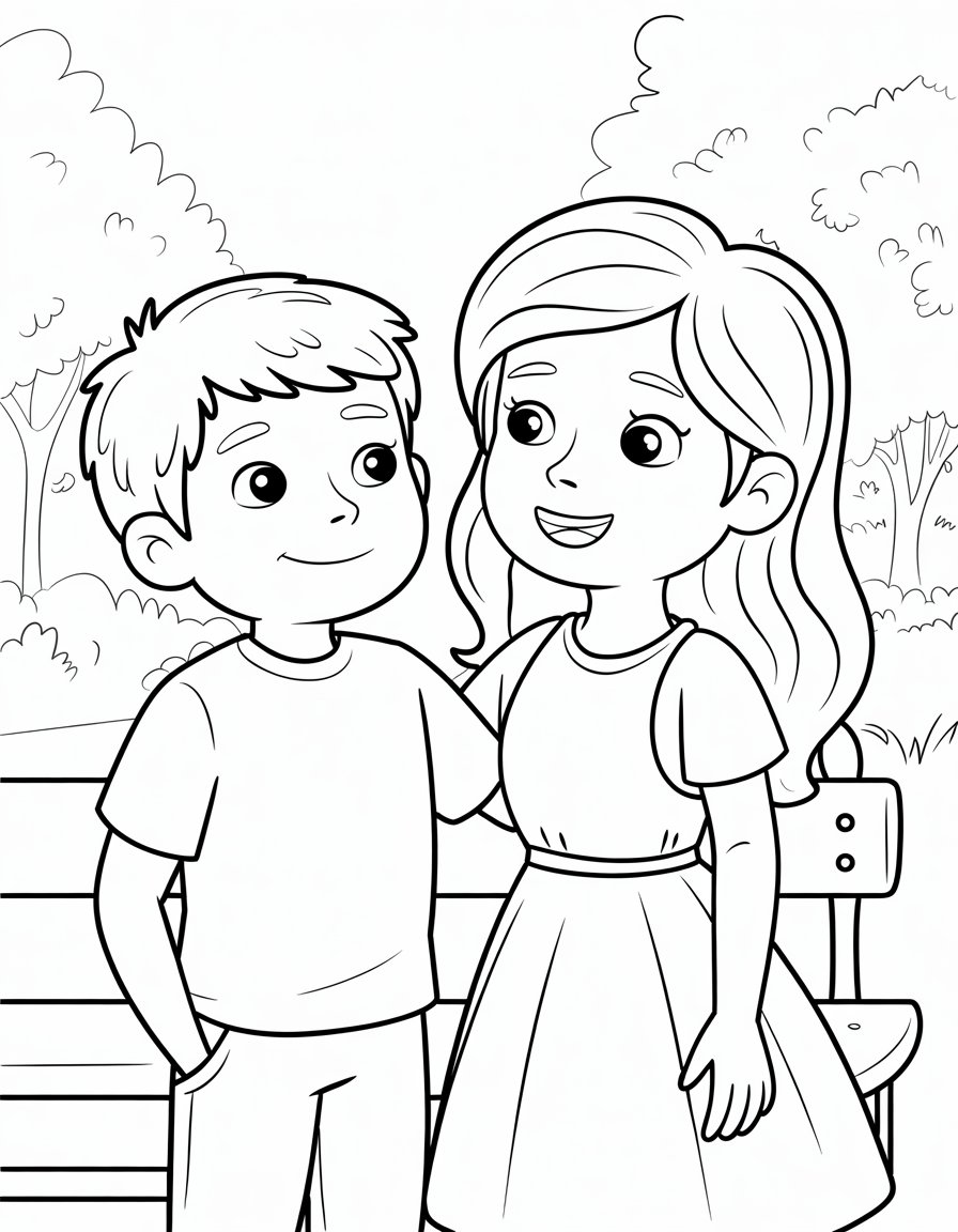 Peter Parker with MJ